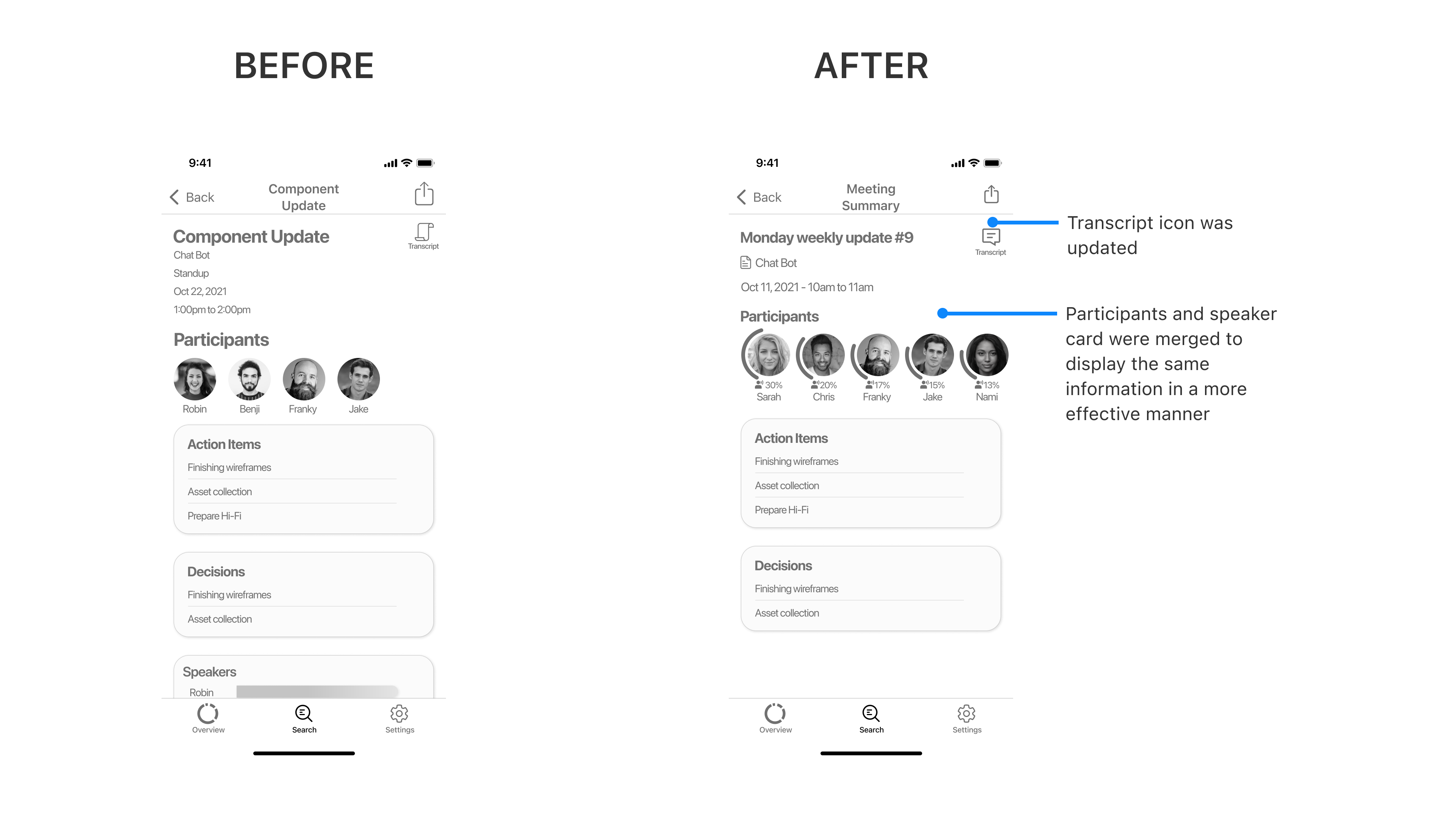 Meet Log User Testing 2 Context