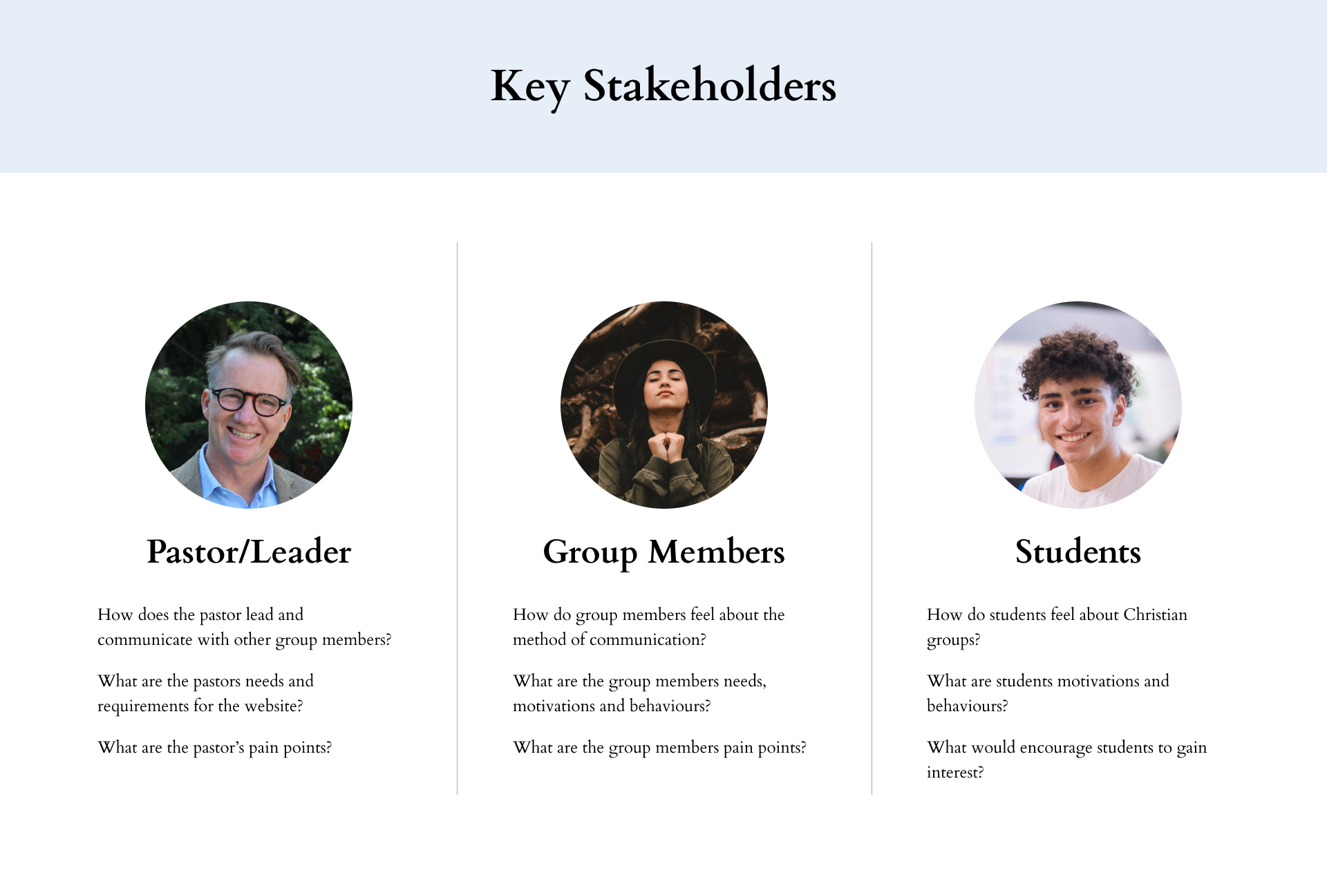 Key Stakeholders